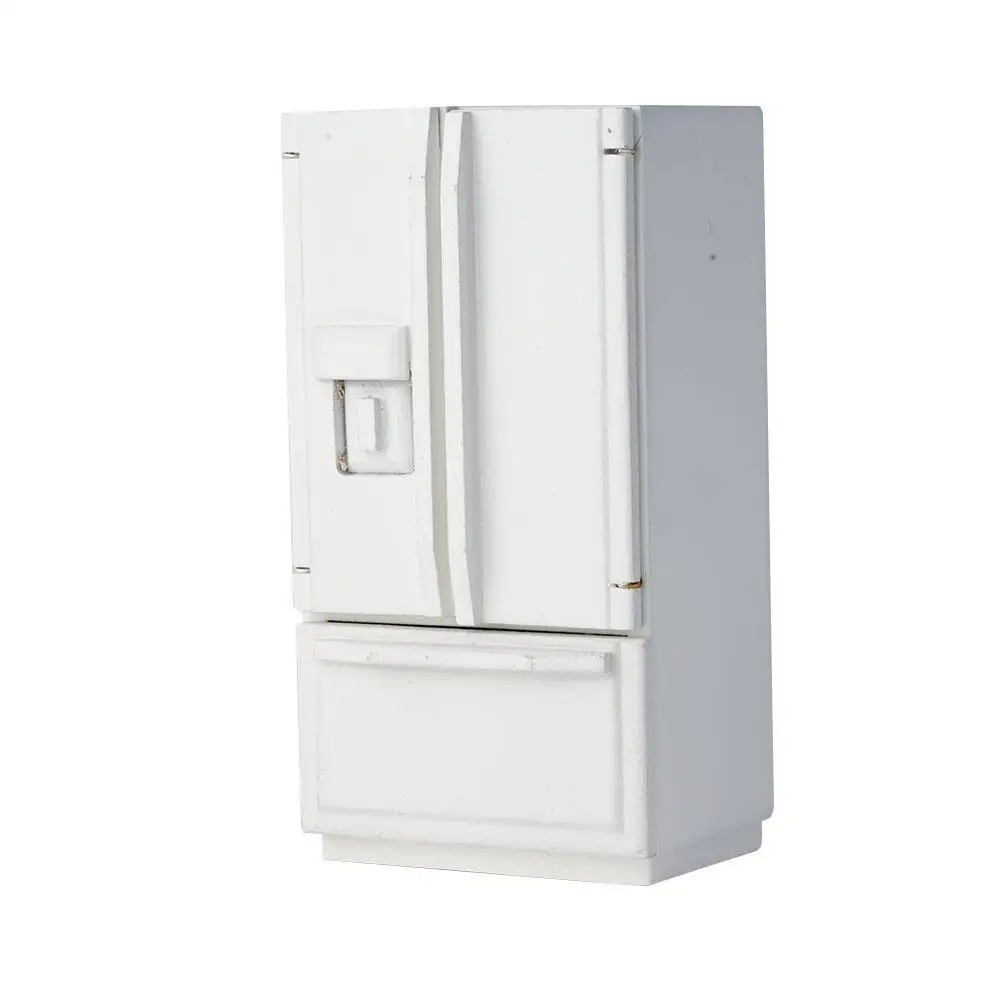 

1:12 Doll House Accessories Mini Furniture Miniature Model Kitchen Scene Play House Children's Toy Wooden Refrigerator