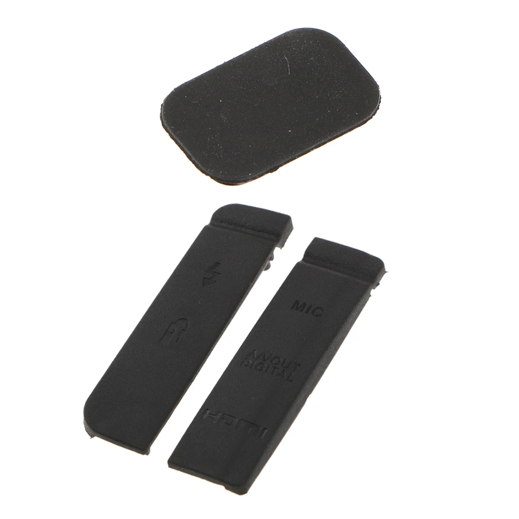 Резиновая крышка крышки для порта Canon 7D запасные части нижняя USB AV MIC HDMI|Пульты и