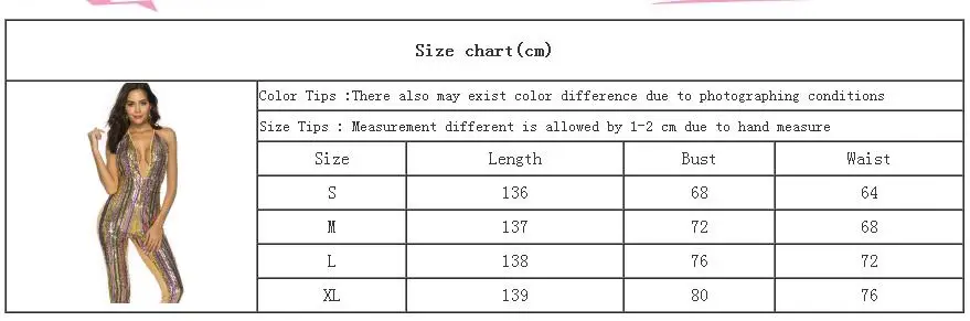 Женский комбинезон с открытой спиной блестками на бретельках без рукавов со