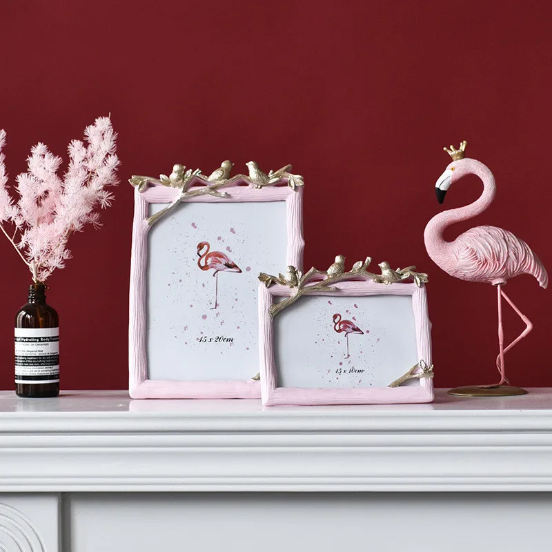 Фоторамка из смолы в ретро стиле креативное винтажное 3D изображение дерева с