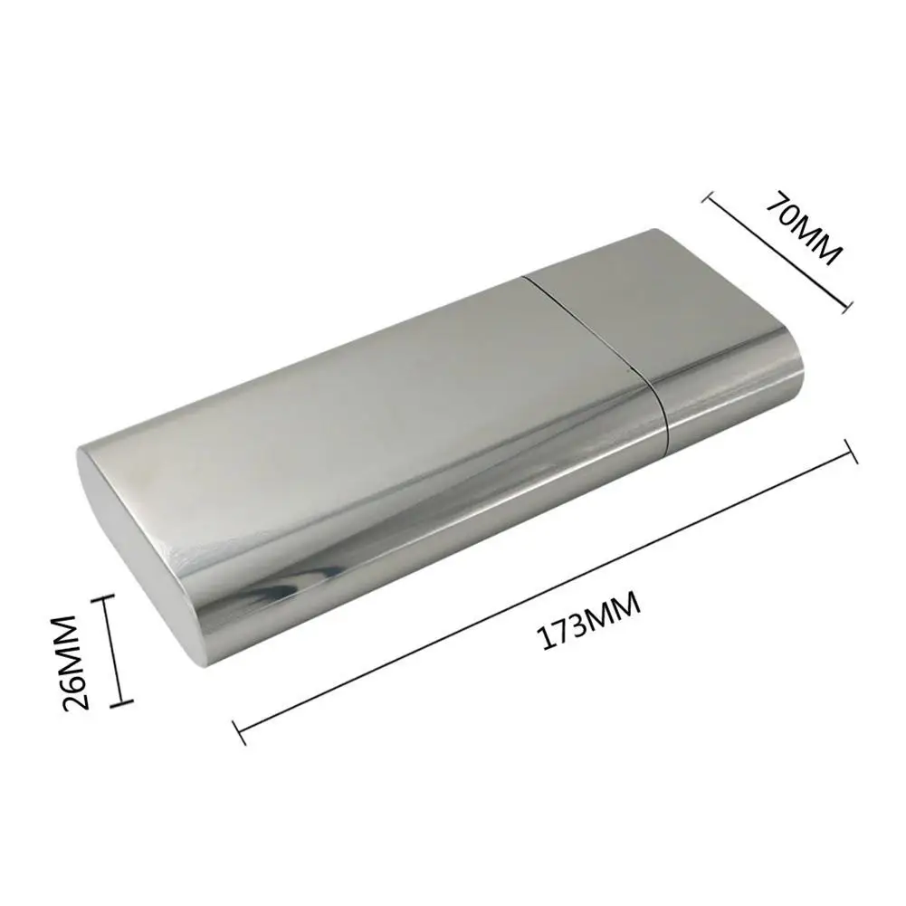 Портативная шкатулка хранения для сигарет чехол с колбой маленькая воронка