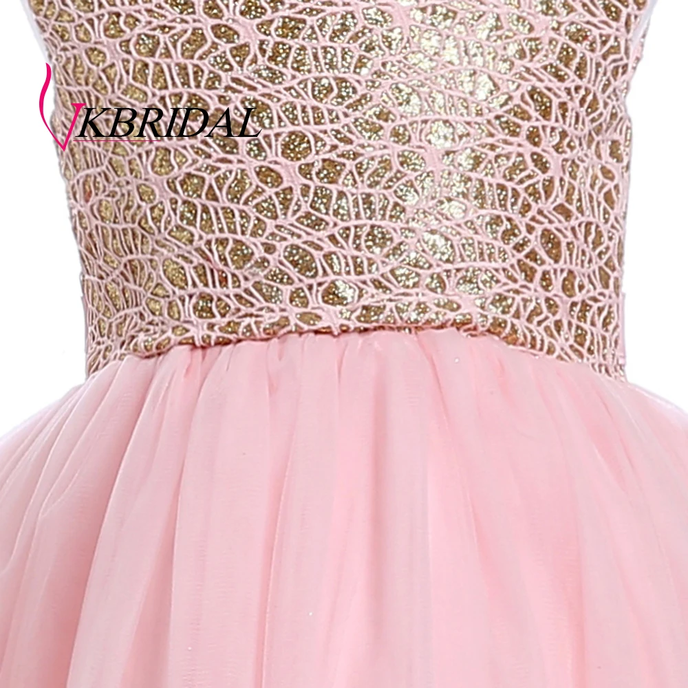 VKBRIDAL/Элегантные Платья с цветочным узором для девочек фатиновые платья без