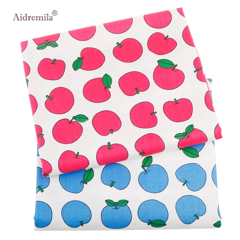 

Fruit Series,Cotton Fabric Printed Twill Cloth Sewing&Quilting DIY Baby&Child Bed Sheet Clothes kids Hometextile Material Meter