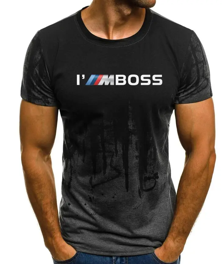 Мужская футболка с логотипом I'm Boss M Power смешная немецким автомобилем M3 M5 E30 E36 E46
