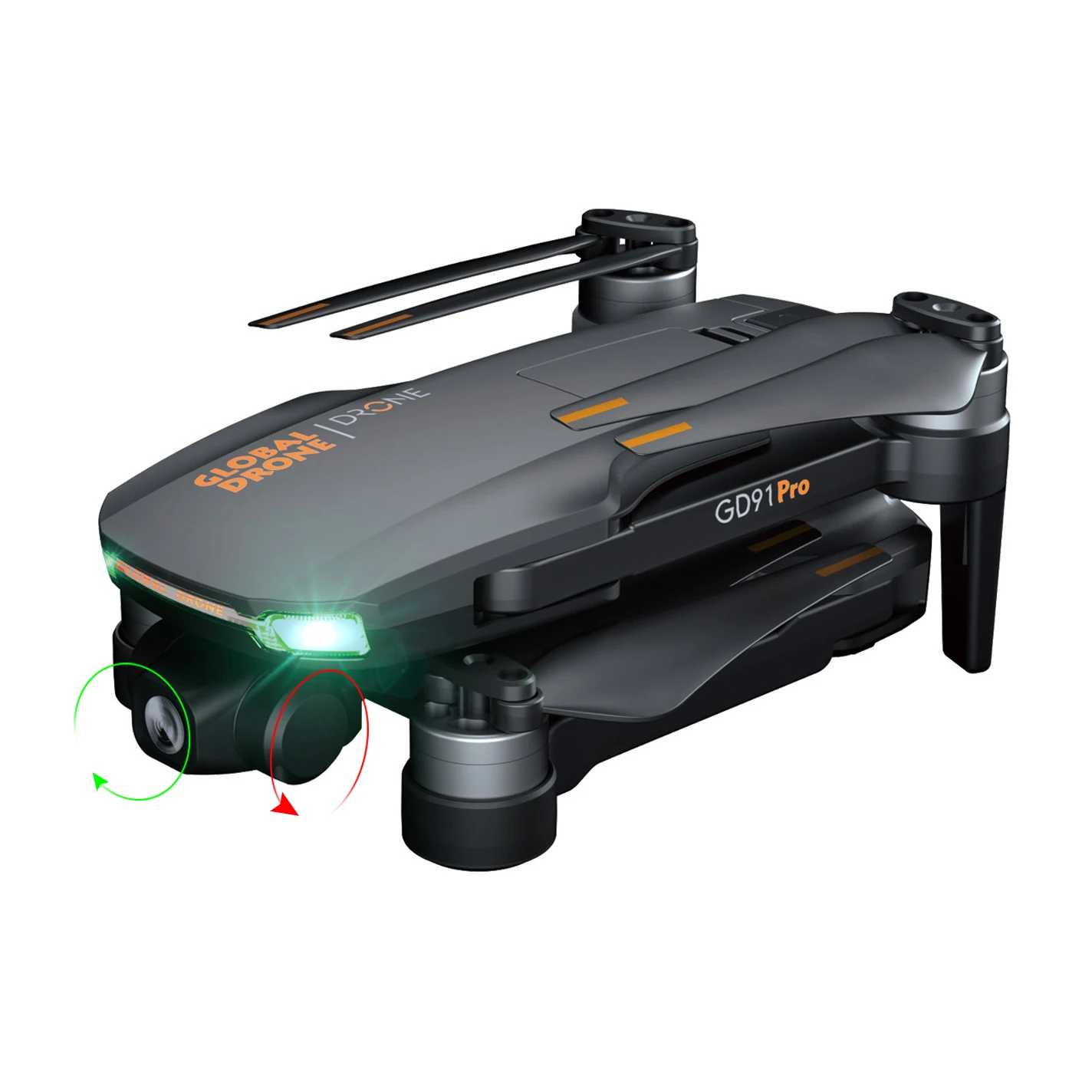 Квадрокоптер Gd91 Pro двухосевой механический самостабилизирующийся бесщеточный