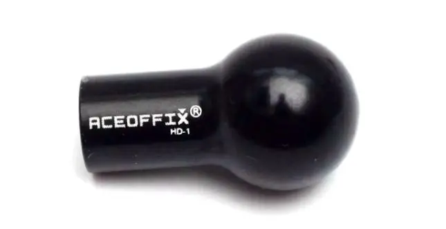 Аксессуары для велосипеда Aceoffix головной убор мяч для Бромптона складной велосипед - Цвет: black