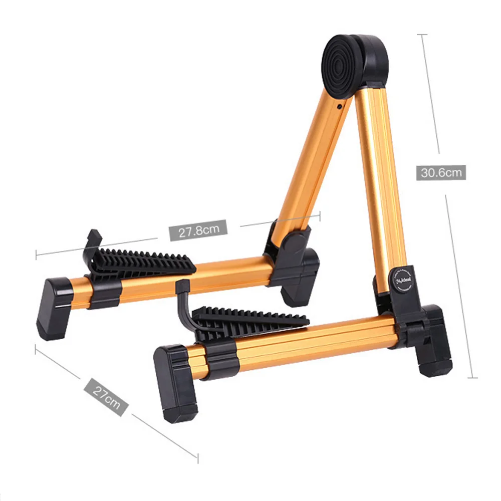 einstellbare gitarre folding universal halterung unterstützung aluminium legierung aufrecht a rahmen für elektrische klassische gitarre free