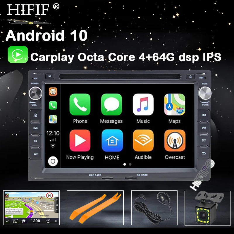 2 Din Android 10 Автомобильный DVD Радио мультимедийный плеер GPS для VW Volkswagen PASSAT B5 MK4 MK5 JETTA