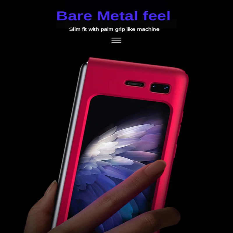 

Новый складной Стильный чехол для Samsung Galaxy Fold, Ультратонкий чехол GKK PC, противоударный защитный чехол, высокое качество, задняя крышка