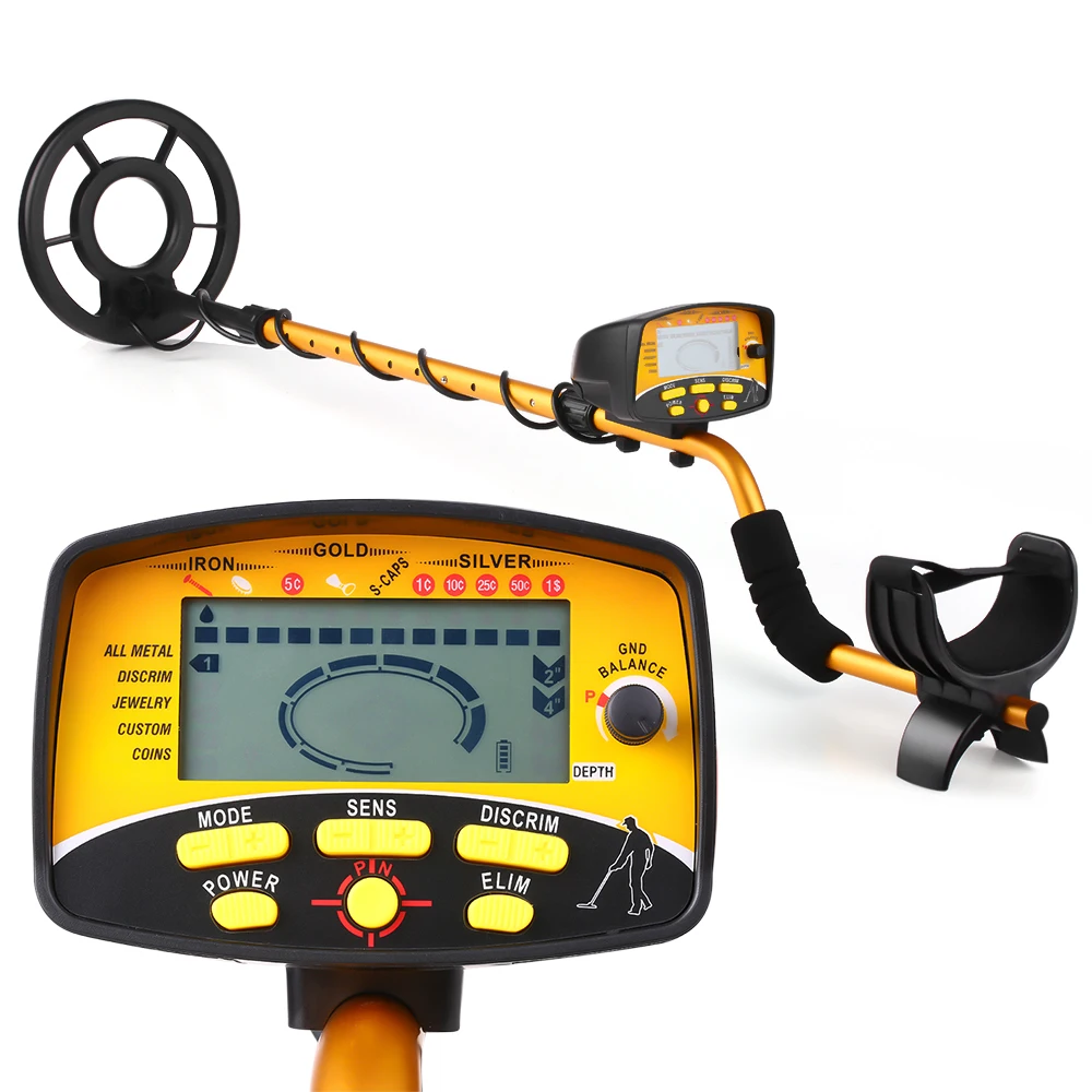 

Handheld Metal Detector LCD Display Metal Locator Underground Metal Detector Ground Nugget Detector Gold Finder Digger Treasure