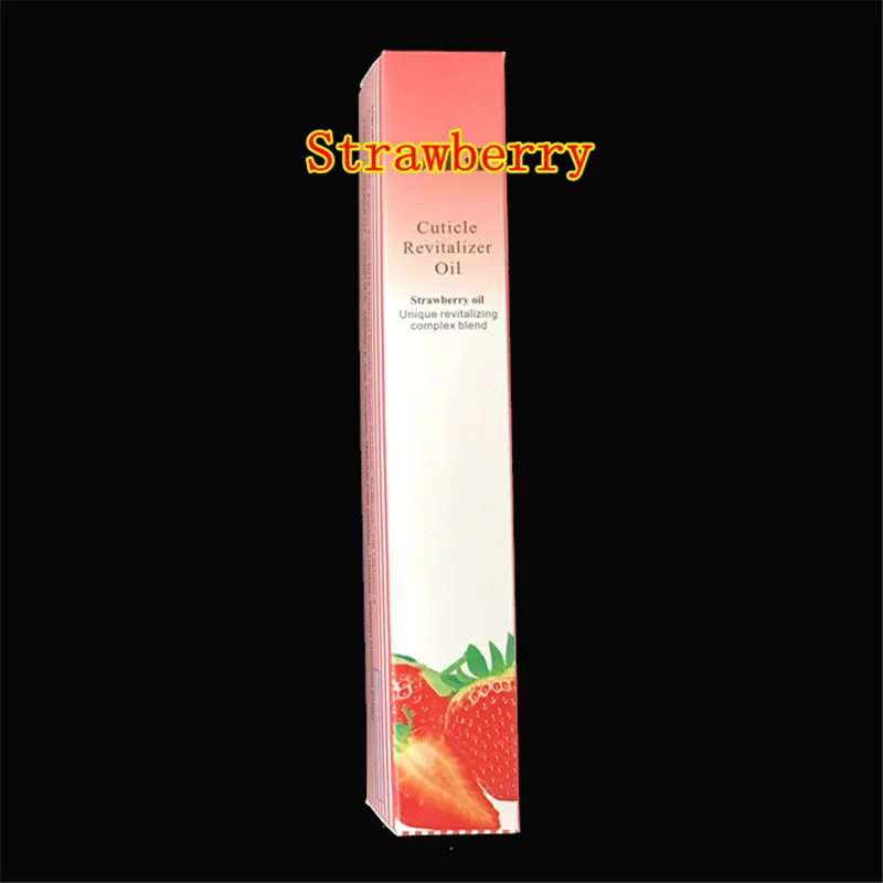 Strawberry 15 запахов ногтей питание масло ручка для лечения Ногтей омолаживающее Масло для кутикулы предотвратить Agnail гель лак питающий кожу - Цвет: Strawberry