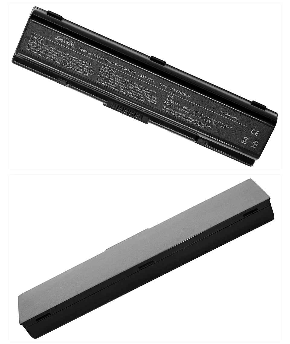 4400mAh лаптоп с Батарея для Toshiba Satellite PA3534 L455D L500 L500D L505 L505D L550 L550D L555 L555D M200 Pro A200 A210 A300