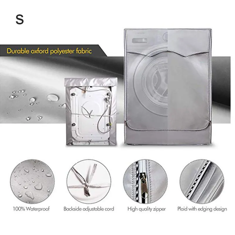 Чехол для стиральной машины с передними отверстиями водонепроницаемый