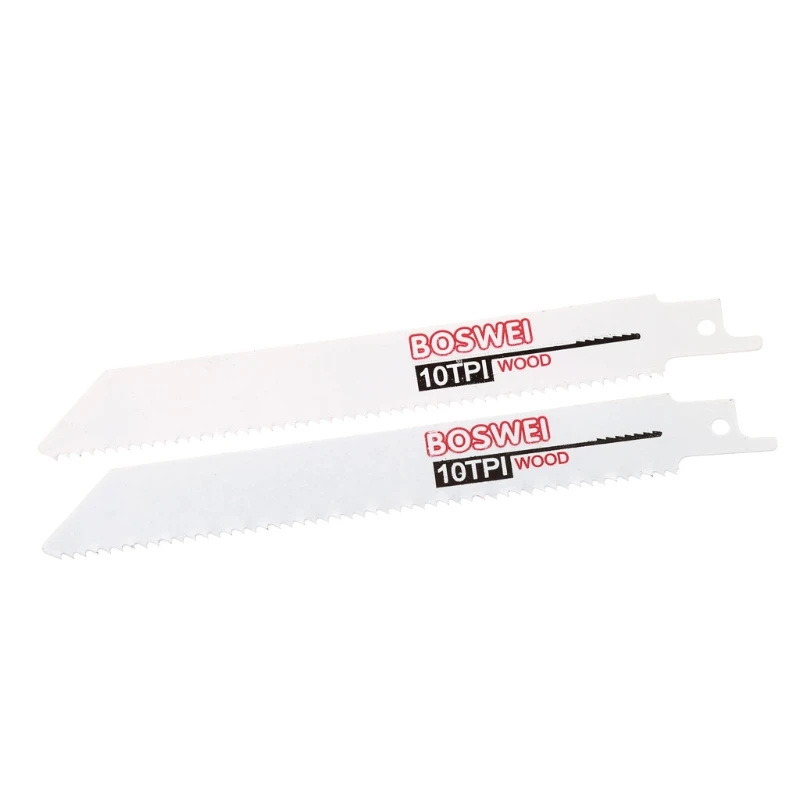 

2021 New 10 Pcs/Set 6-8" Reciprocating Saw Blades Kit Woodworking Cutting Power Hand Tool