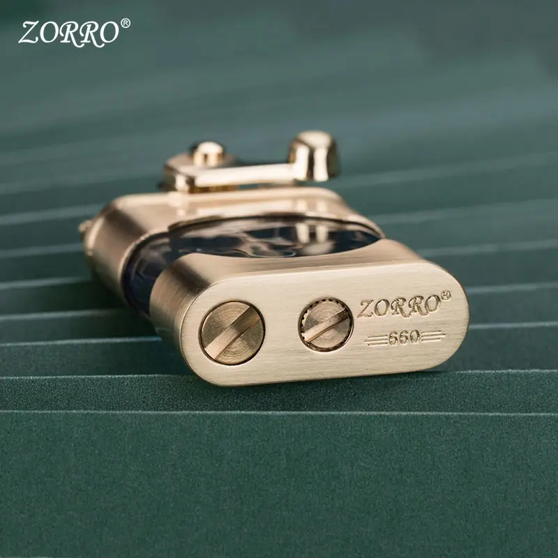 Новинка керосиновая Зажигалка Zorro прозрачная масляная корзина креативный старый