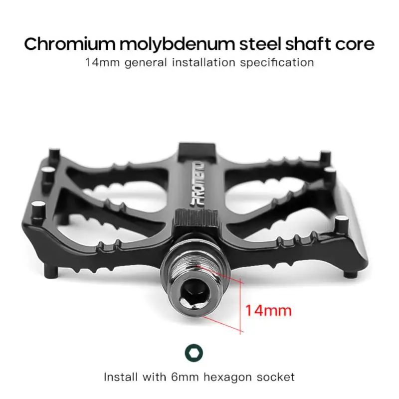 

Multicolor Pedal For Mountain Bicycle Aluminum Alloy MTB Bike Bearing Pedal Non-slip Quick-release Pedals Cycling Bicycle Parts