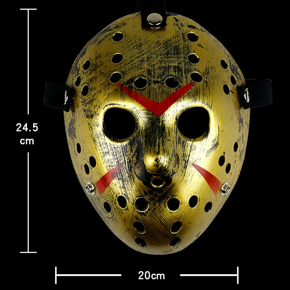 Маска Джейсона Хоккей Косплэй Хэллоуин полный уход за кожей лица смолы убийца