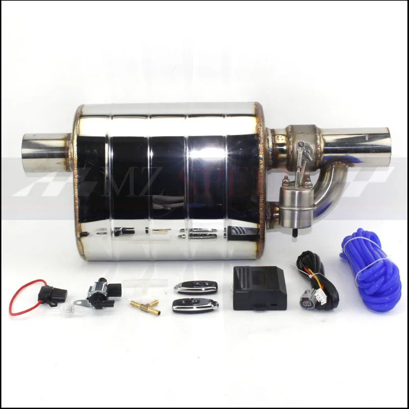 Глушитель выхлопной трубы с дистанционным управлением из нержавеющей стали 304 |