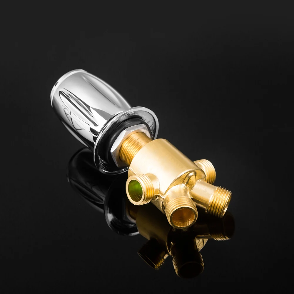 Набор латунных смесителей для душа Водопад кран ванны с душевой лейкой 2