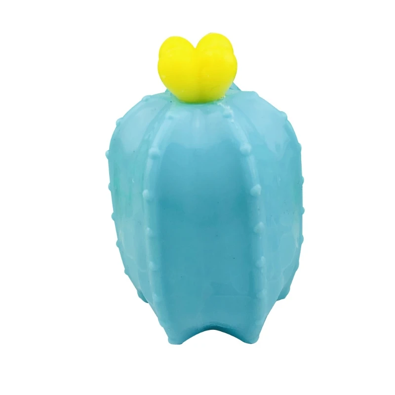 

G2AD 1Pc Practical Joke Toy Interactive Stress Relief Squishy Cactus Novelty Toy Fidget Set Push Bubble Fidget Vent Ball