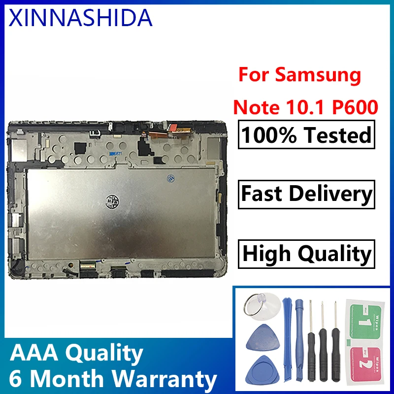10 1 &quotдля Samsung Galaxy Note SM P600 P605 ЖК дисплей с сенсорным экраном дигитайзер Датчик в