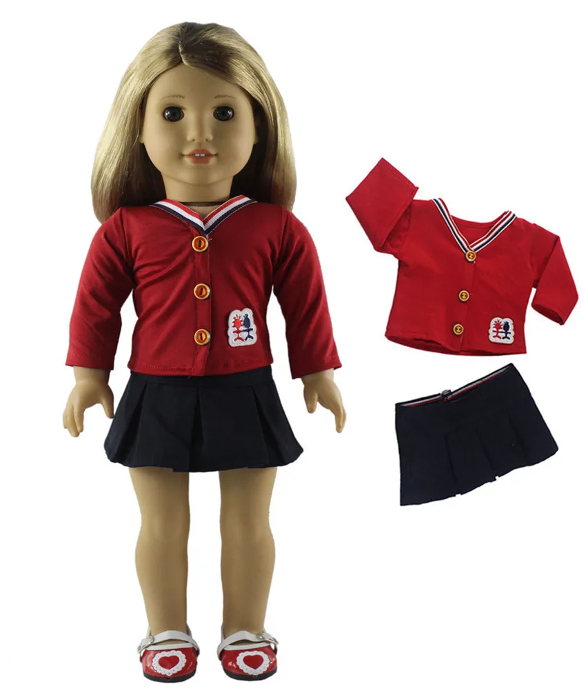 Hot 5 PCS Different Colors and Styles Doll Clothes for 18 inch American Bitty Baby S21 | Dolls Accessories