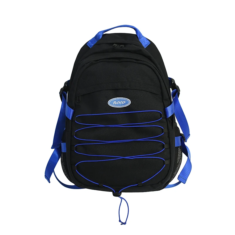 

Original Design Fashion College Student Drawstring Design Backpack &Oxford Fabric Material Width 31cm Height 46cm Thickness 19cm