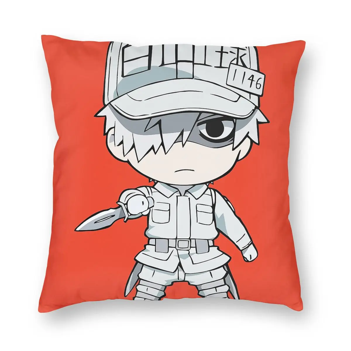 Белые кровяные клетки диванная подушка наволочки для дивана Hataraku Saibou манга