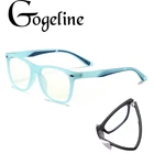Детские очки с защитой от синего света, оправа для очков TR90, гибкие мягкие очки, силиконовые детские оптические очки, компьютерные очки