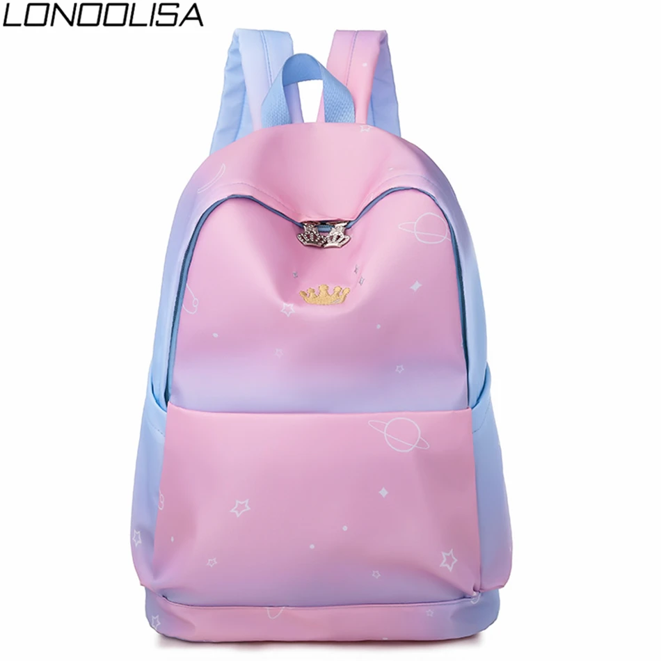 Новый Модный женский рюкзак милые школьные ранцы для девочек-подростков