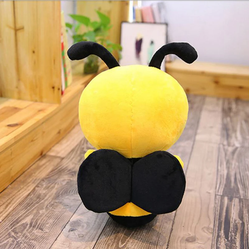Kawaii Honeybee плюшевая игрушка милая пчела с крыльями мягкие куклы для детей детские