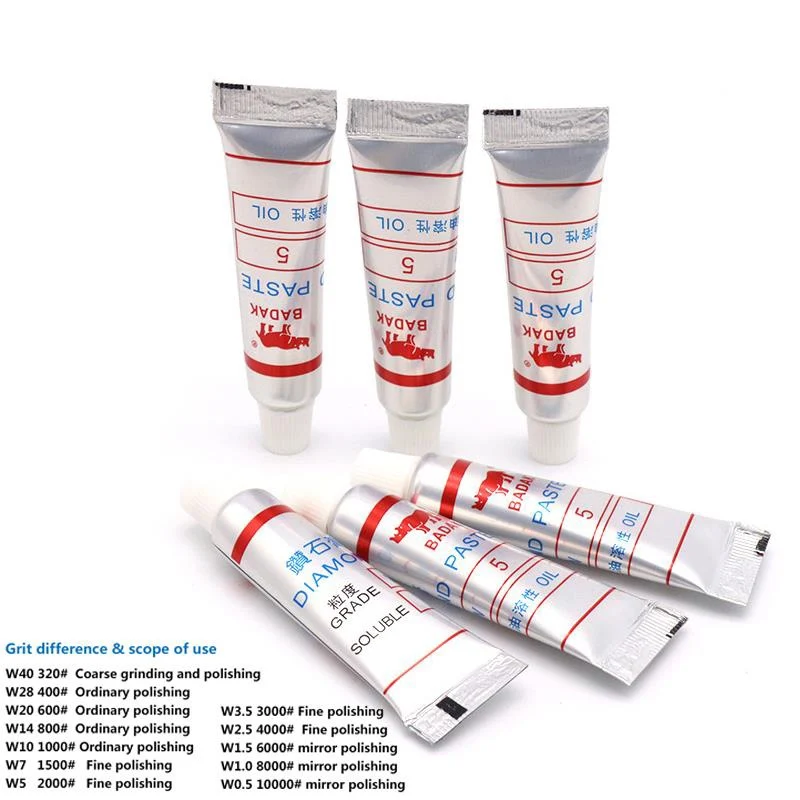 

1Pcs Grit 320-10000 W0.5-W40 Diamond Abrasive Paste Needle Tube Grinding Polishing Lapping Compound Glass Metal Tool Micron Tool