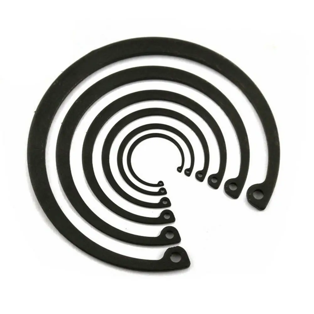 50/100/200 шт M8 M20 стопорные кольца для отверстие марганца Сталь стопорное кольцо