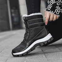 winter shoes warm women outdoor walking shoes high tube comfortable breathable casual boots plus velvet anti slip botas