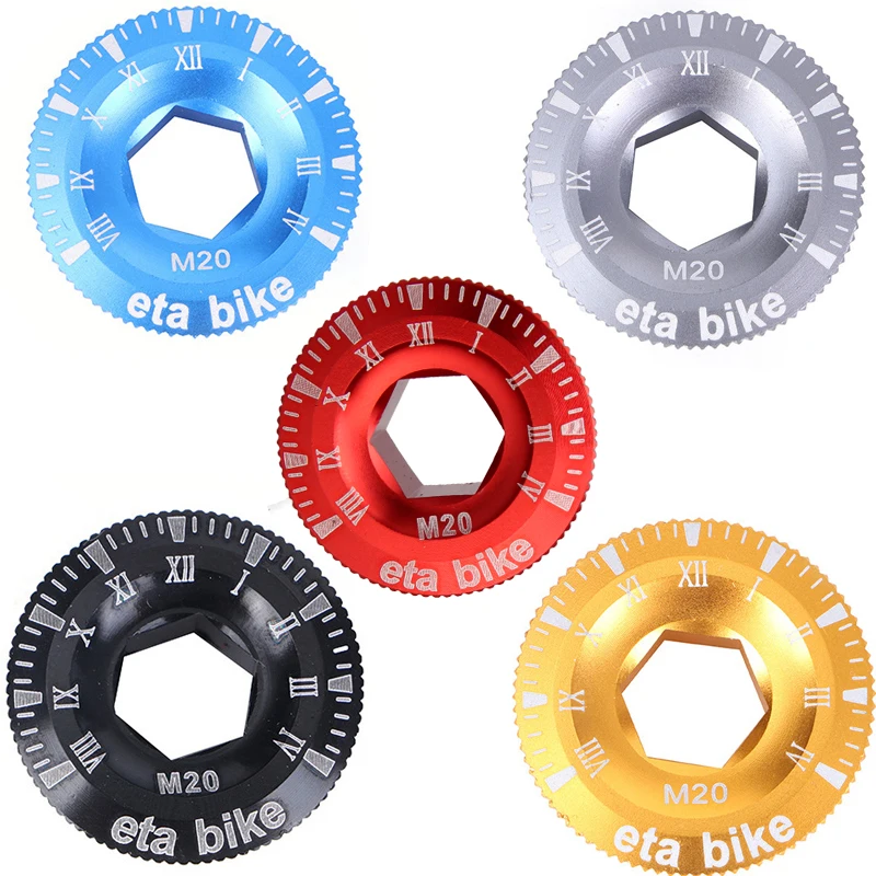 

1 Pcs Bike Crankset Screw Cap Cover, Aluminum Alloy Bike Crank Arm Fixing Bolt Bracket Cap - Lightweight & Durable