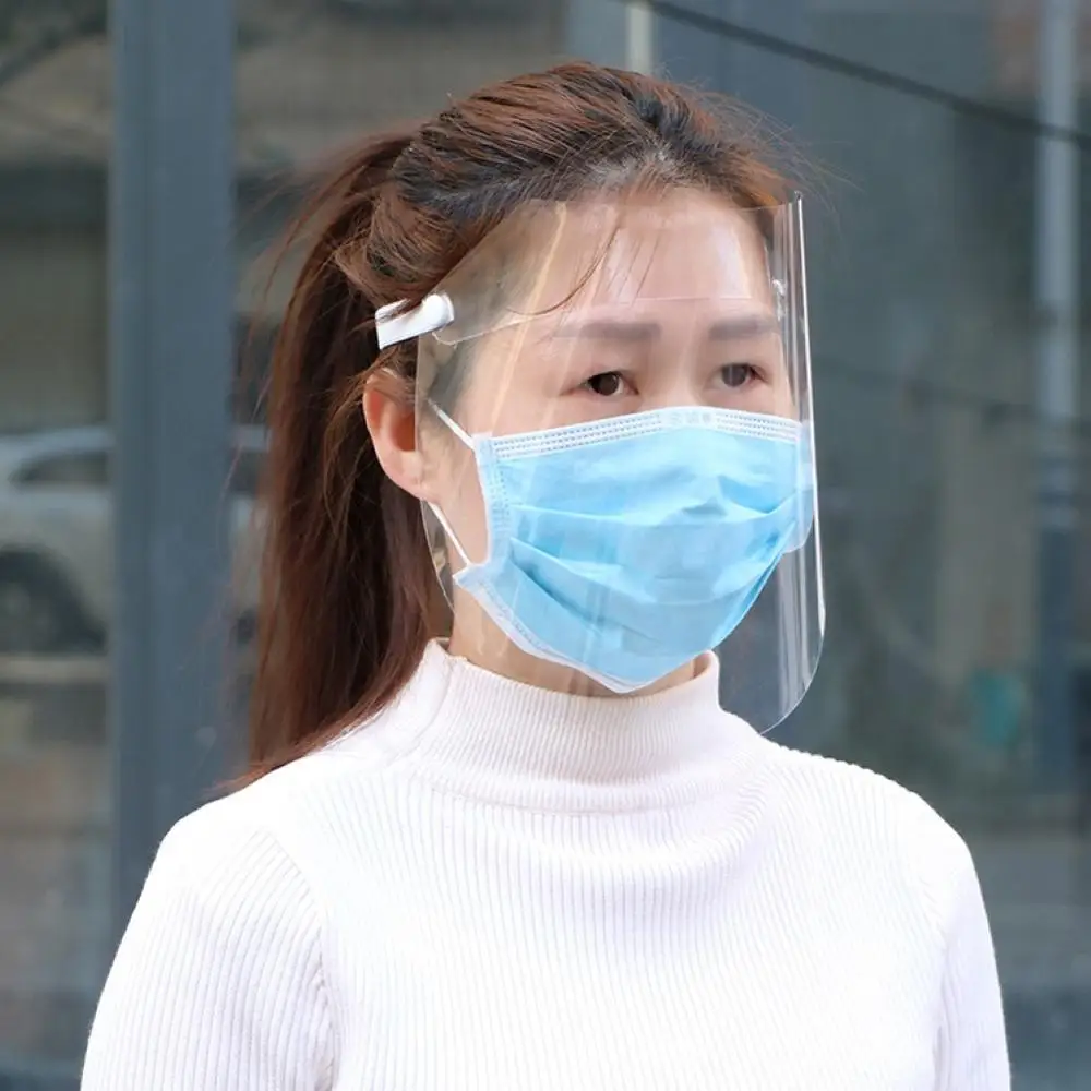 10 шт. Безопасность защитный лицевой щиток сменный полный прозрачный козырек