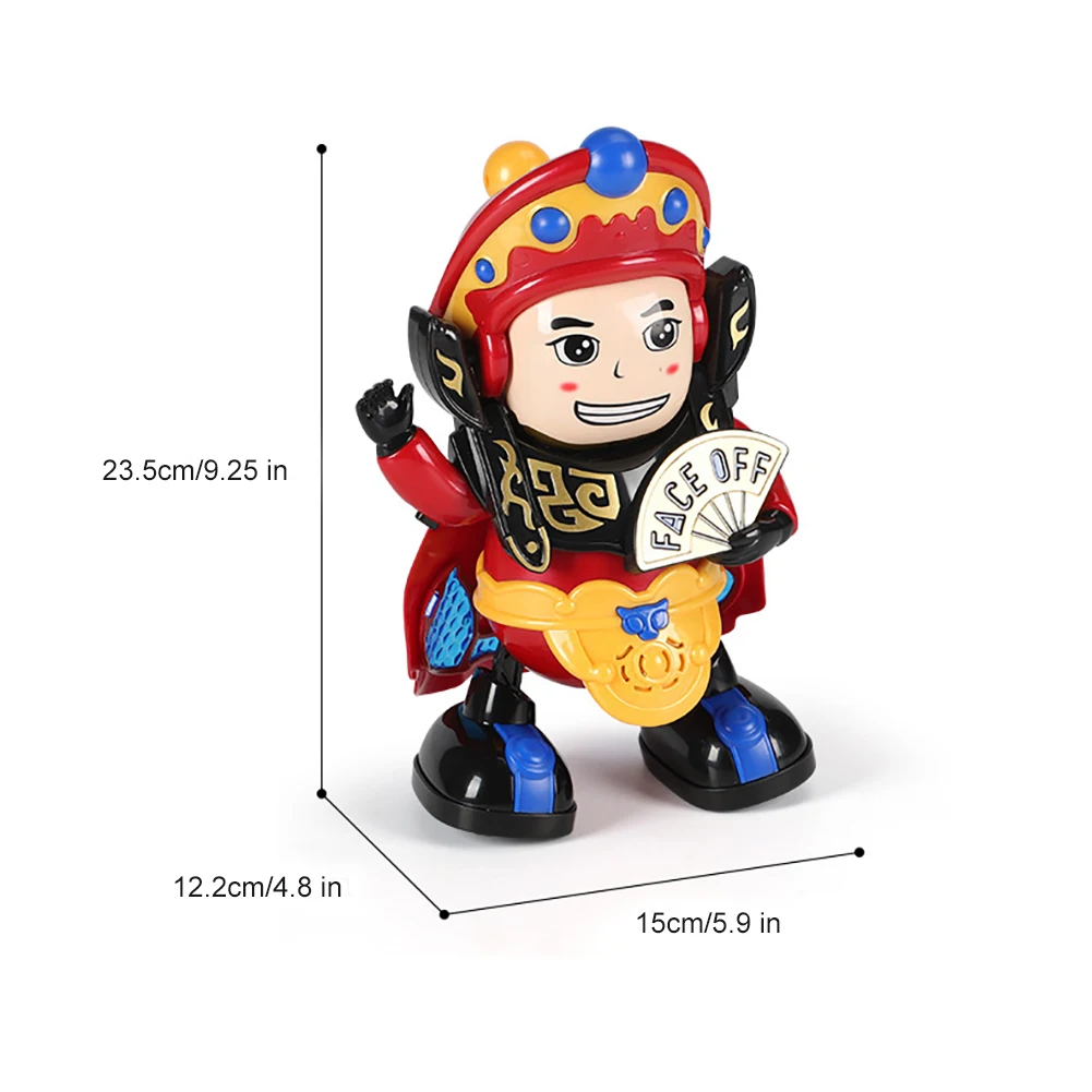 Электрическая кукла робот для танцев меняющая лицо игрушки детей волшебная