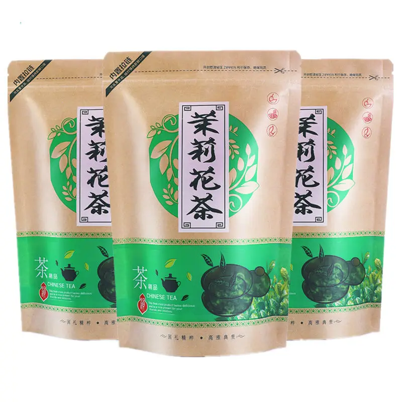 

Luzhou-Flavor High-Broken Jasmine Tea New Tea Foam in Bulk