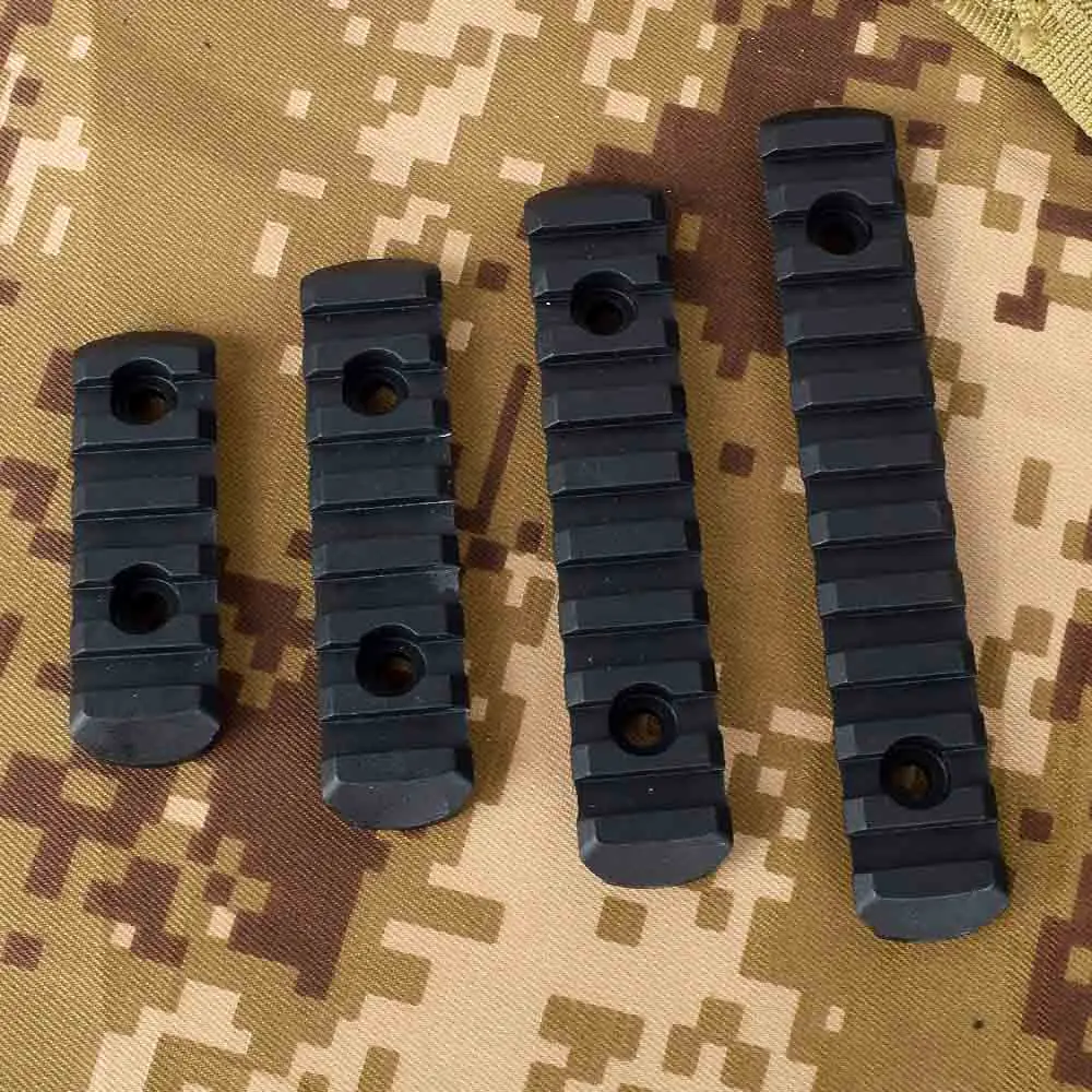 Тактические Airsoft полимерная Пикатинни M-LOK для MOE Handguard лазерный прицел охотничья
