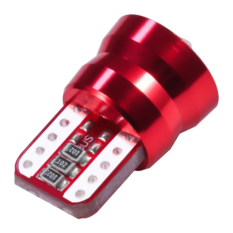 2 шт. T10 Led W5W canbus Белый 194 168 5730 2SMD никаких ошибок выявлено не было 12V Автомобильная