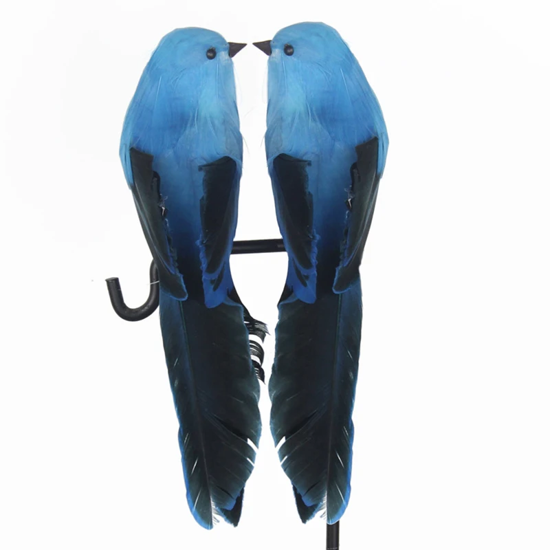 

Fake Craft Birds Simulation Gardening Foam Feathers Artificial 20X4.5X7.5CM Mini Bird Wedding Birthday Party Decoration