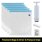 Хранение нити для 3D-принтера, сохранность нити, устойчивость к влажности, вакуумные герметичные пакеты, сушилка с вакуумным насосом, сохраняет нить сухой