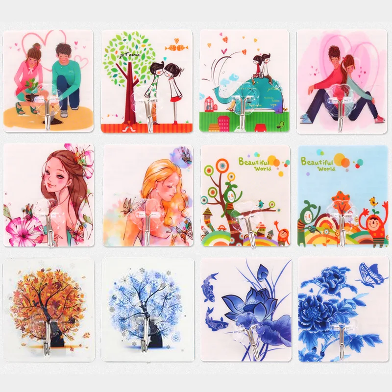 

3/6/10 шт., декоративные крючки-Вешалки для пальто