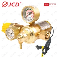 jcd g58 14 0 25mpa argon co2 mig tig flow meter gas regulator flowmeter welding weld gauge argon regulator pressure reducer