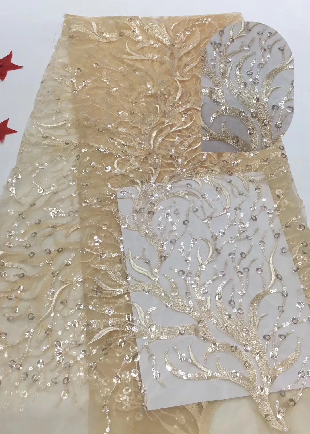 Нигерийская французская кружевная ткань 2021 розовая для платья нигерийская с