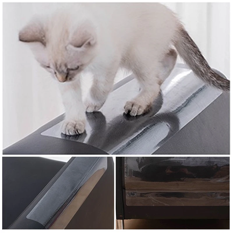 2 предмета кошка игрушка диван мебель защитная пленка в виде кошек и собак Анти