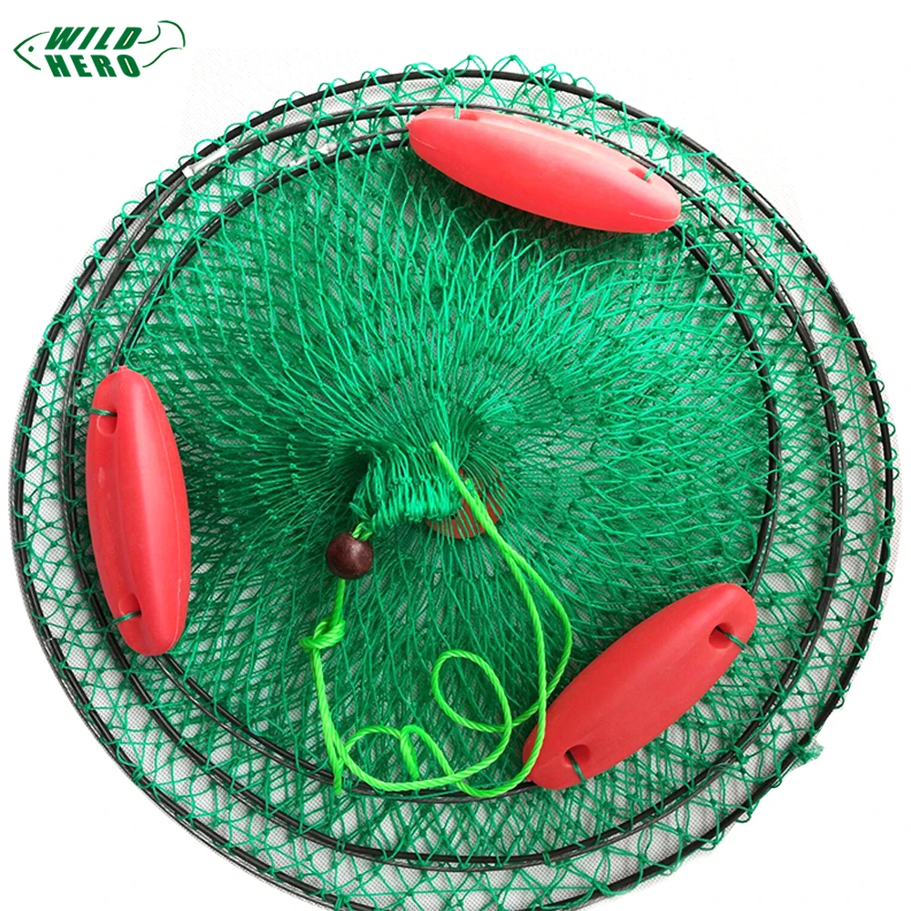Wildhero лодка ловушка для рыбалки рыболовные снасти клетка портативная рыболовная