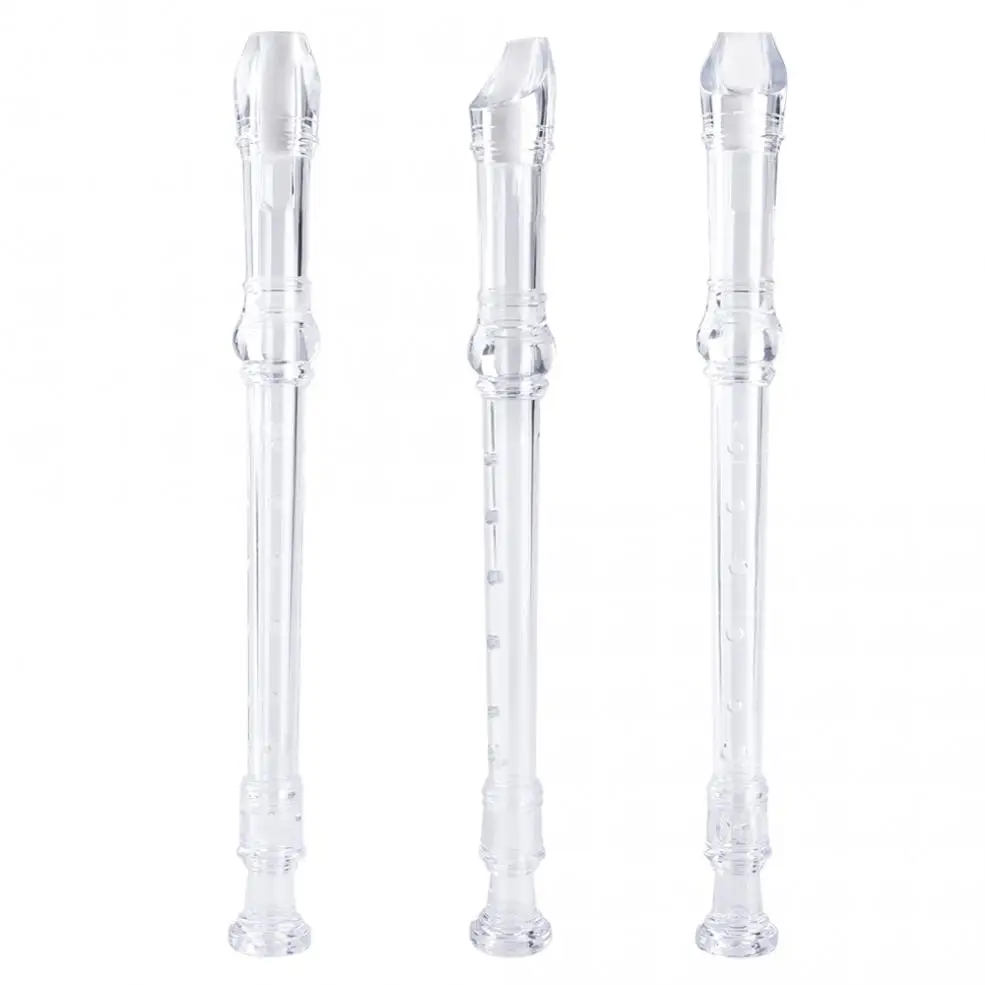 

ABS 8 Holes Soprano Recorder G Key Germany Type Flute Student Beginners Recorder