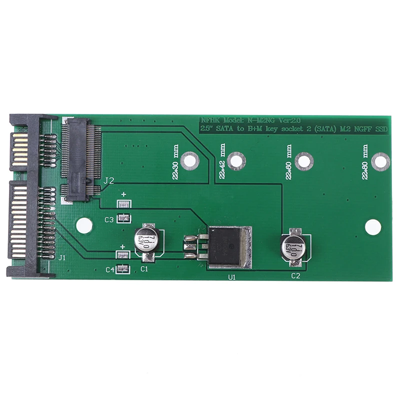 Переходник Ngff ( M2 ) Ssd на Sata адаптер 2 5 дюйма M.2 Sata3 конвертируемая карта для