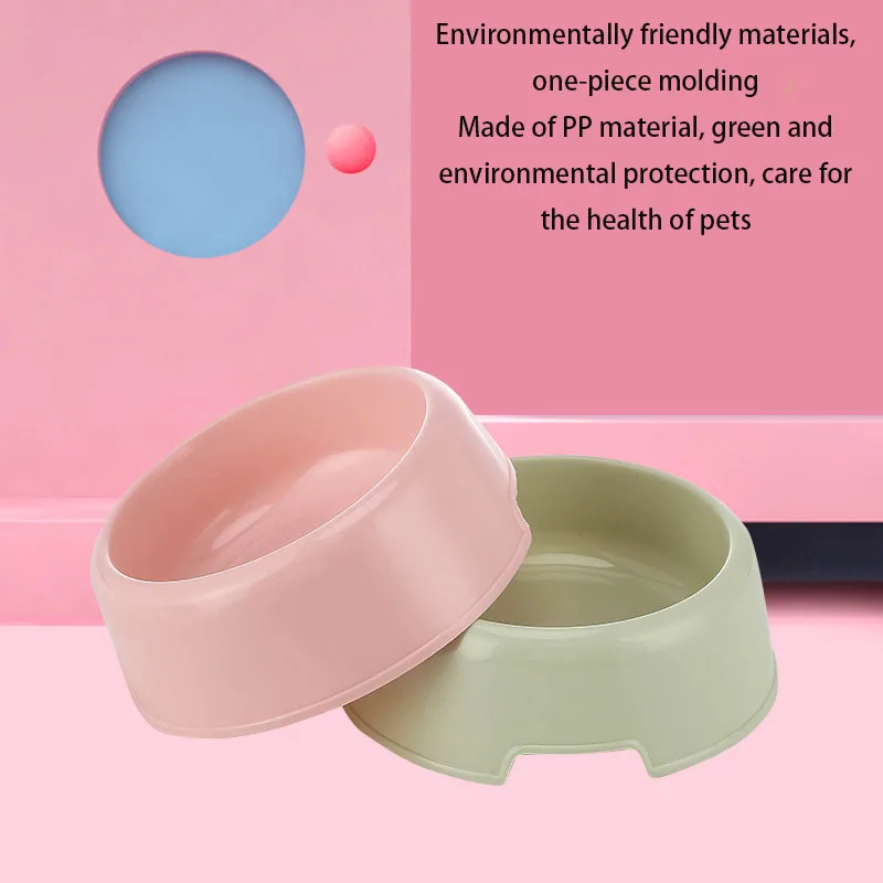 

Lightweight PP Pet Bowl Cat Food Bowl dog food bowl pet supplies dog bowl